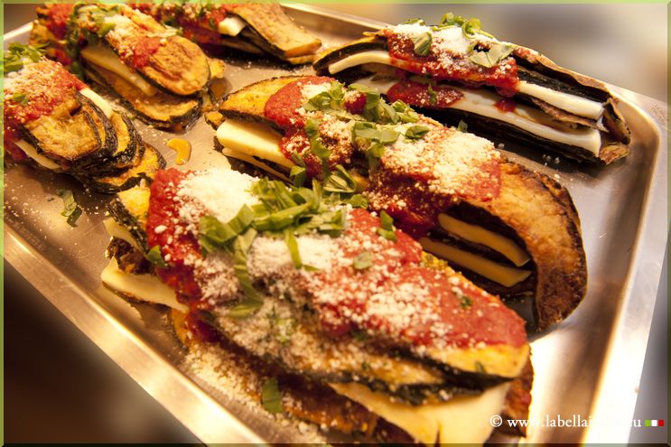 Parmigiana de courgettes - La Bella Italia Traiteur Italien Bruxelles